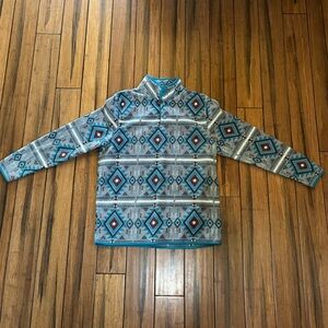 Massive Outdoor Aztec Fleece Mens Large